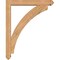 Ekena Millwork Thorton Arts and Crafts Smooth Bracket w/ Offset Brace, Western Red Cedar, 5 1/2"W x 34"D x 42"H BKT0604X34X42THR03SWR - alternate 2